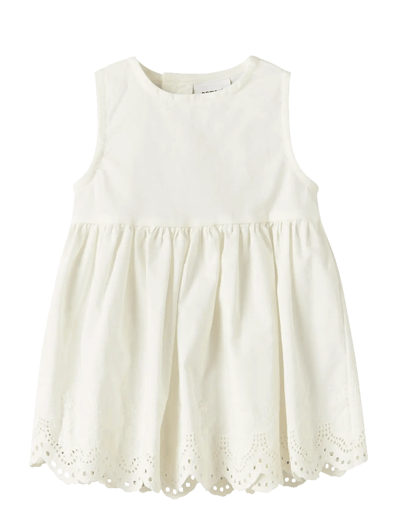 name it - NBFDANGA SPENCER - Ærmeløse babykjoler - cloud dancer - 0