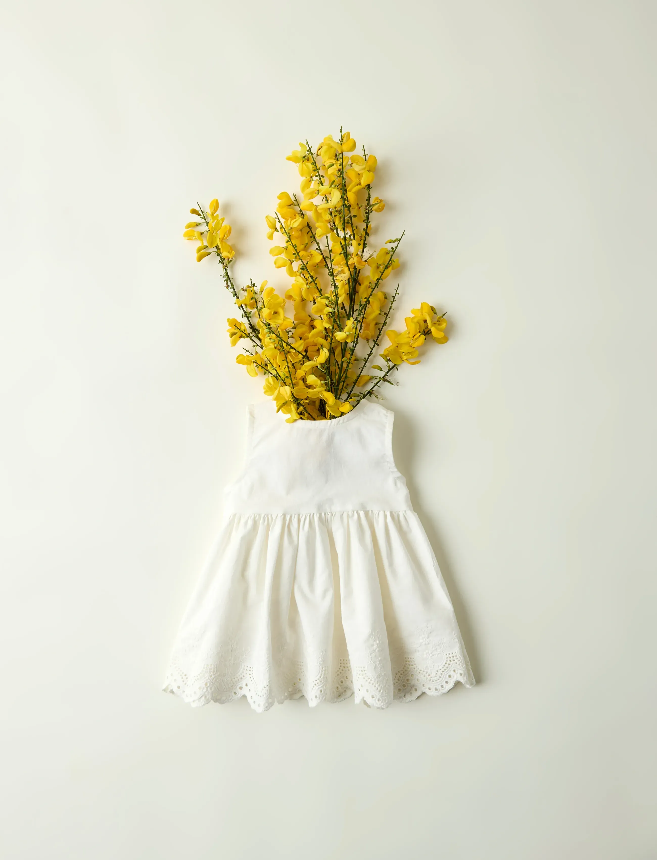 name it - NBFDANGA SPENCER - Ärmellose babykleider - cloud dancer - 3