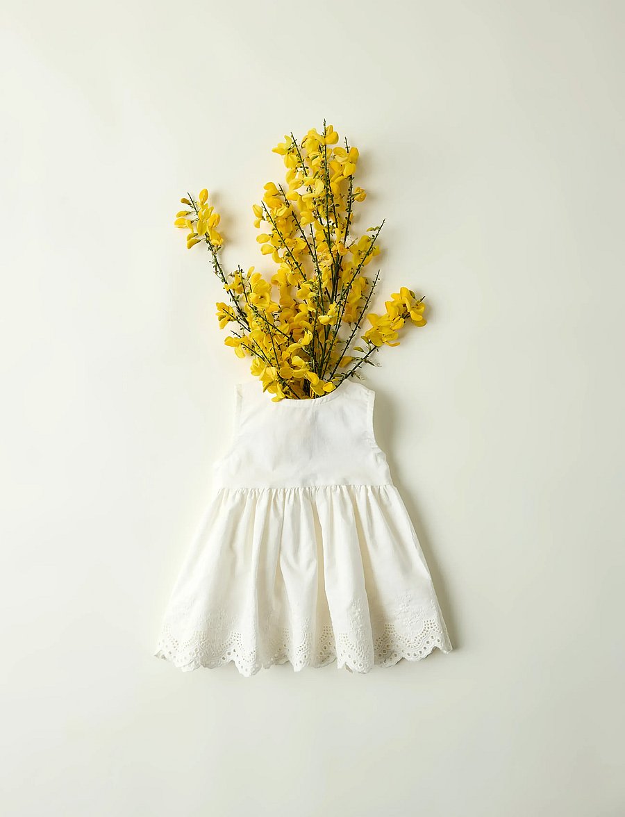name it - NBFDANGA SPENCER - Ärmellose babykleider - cloud dancer - 3