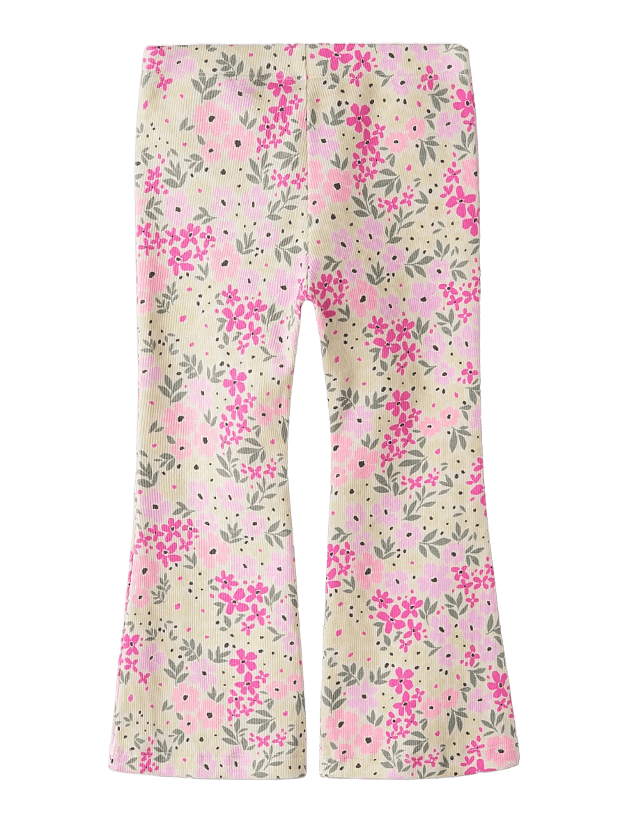name it - NMFDARTIAS FLARED PANT - peyote melange - 2