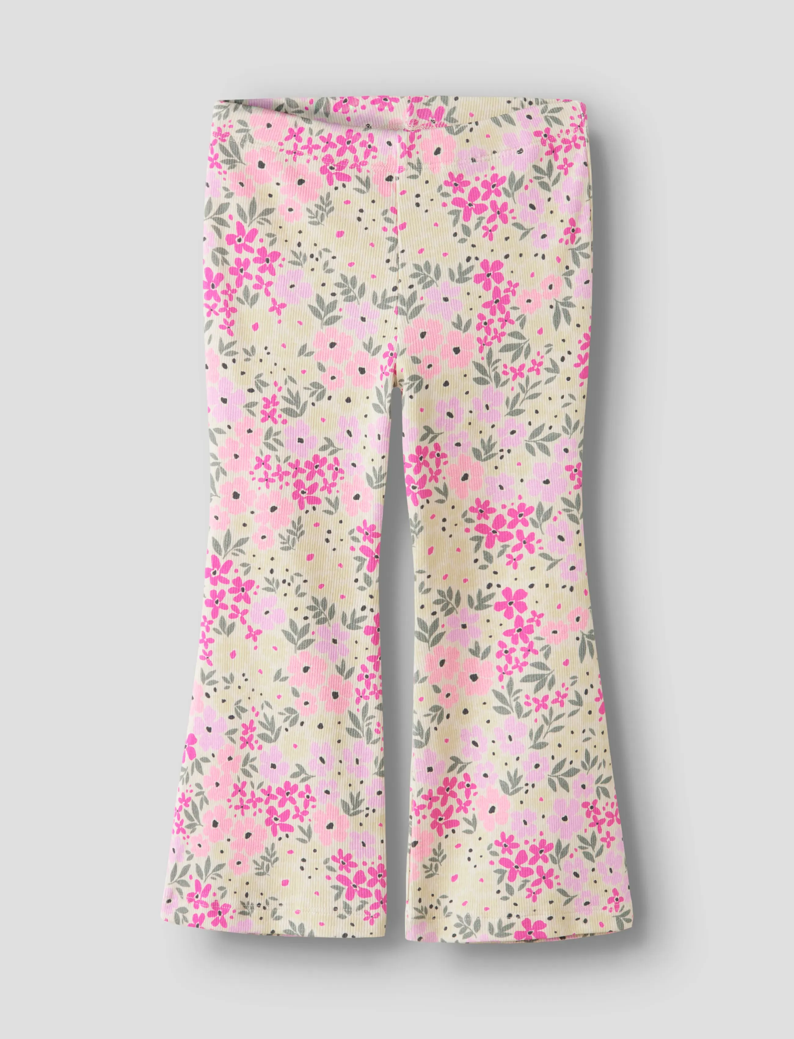 name it NMFDARTIAS FLARED PANT - Bukser - PEYOTE MELANGE / pink/rose