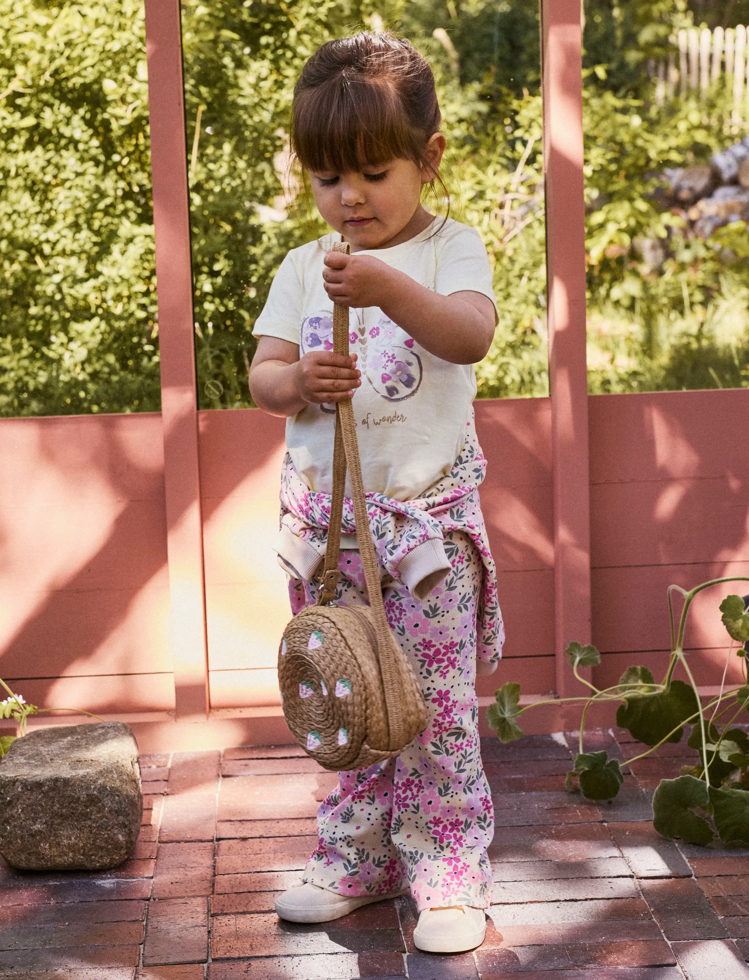 name it - NMFDARTIAS FLARED PANT - peyote melange - 4