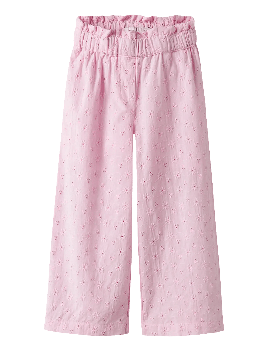 name it - NMFDETINES WIDE PANT - babyhosen - pirouette - 0