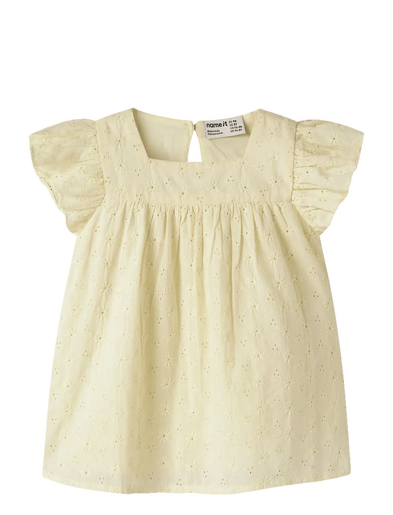 name it - NMFDETINES SS TOP - blusar & tunikor - pear sorbet - 0