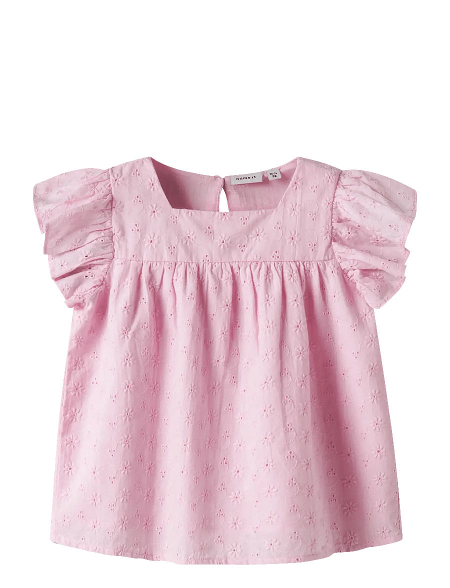 name it - NMFDETINES SS TOP - blusar & tunikor - pirouette - 1