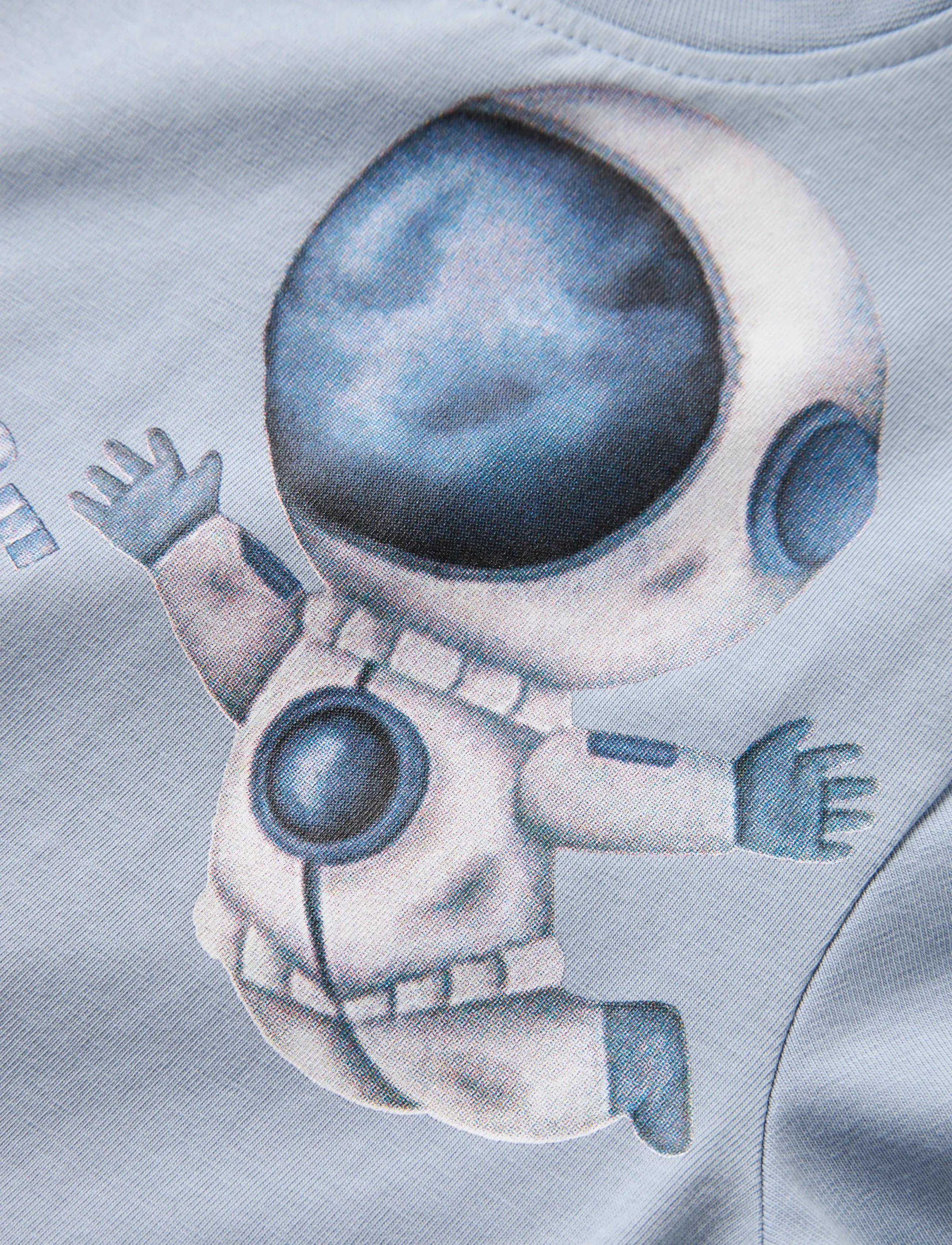 name it - NMMDACEK LS NREG TOP BOX - long-sleeved t-shirts - blue fog - 3