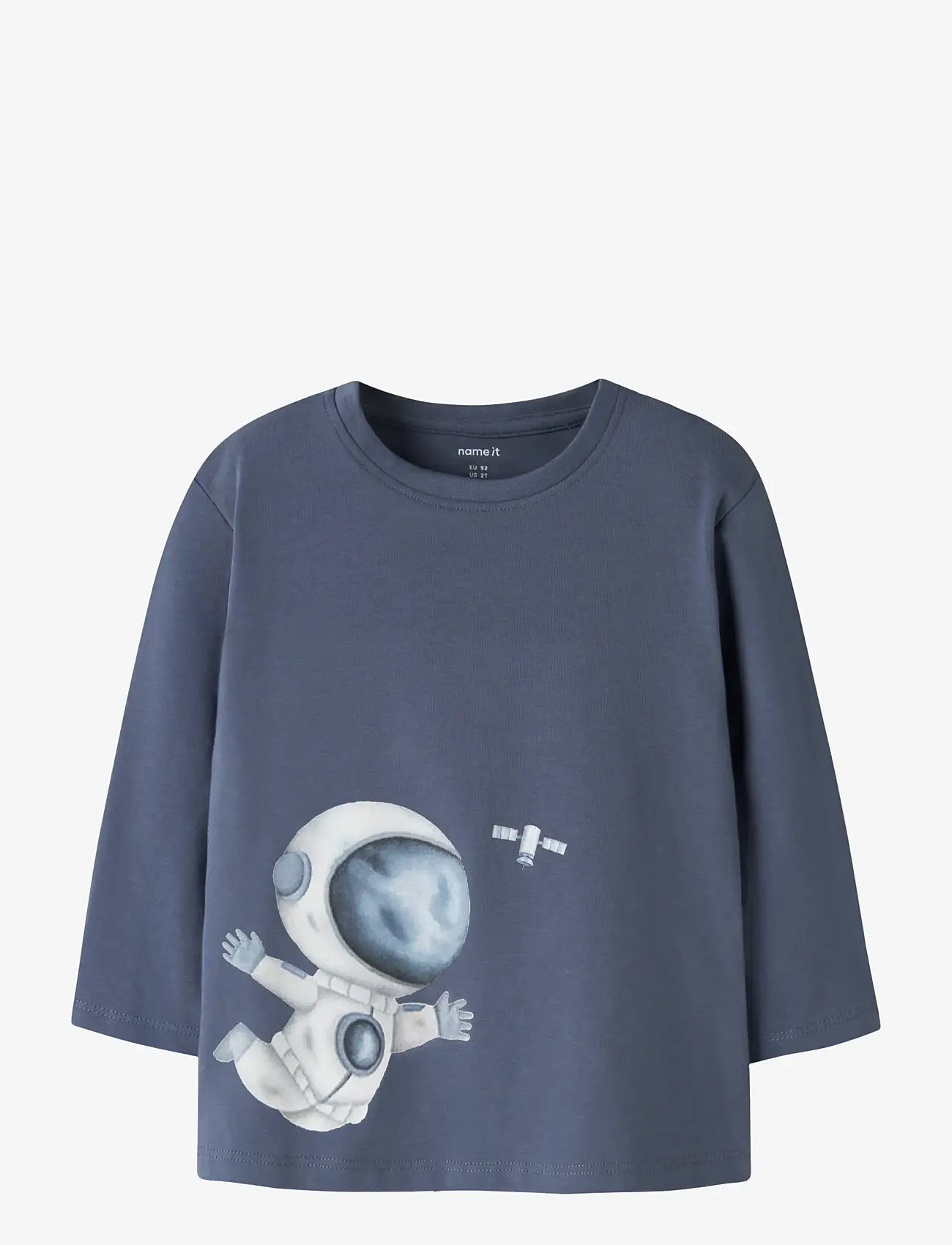 name it - NMMDACEK LS NREG TOP BOX - langärmelig - vintage indigo - 1