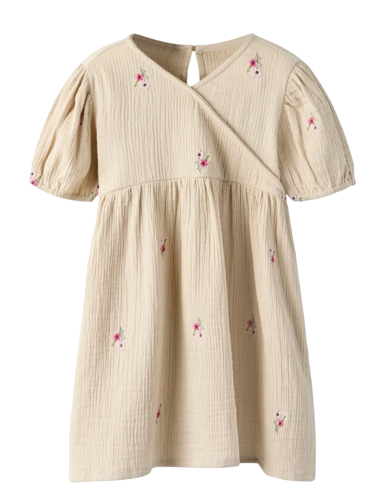 name it - NMFDUNIANA SS DRESS - kortärmade babyklänningar - peyote - 1