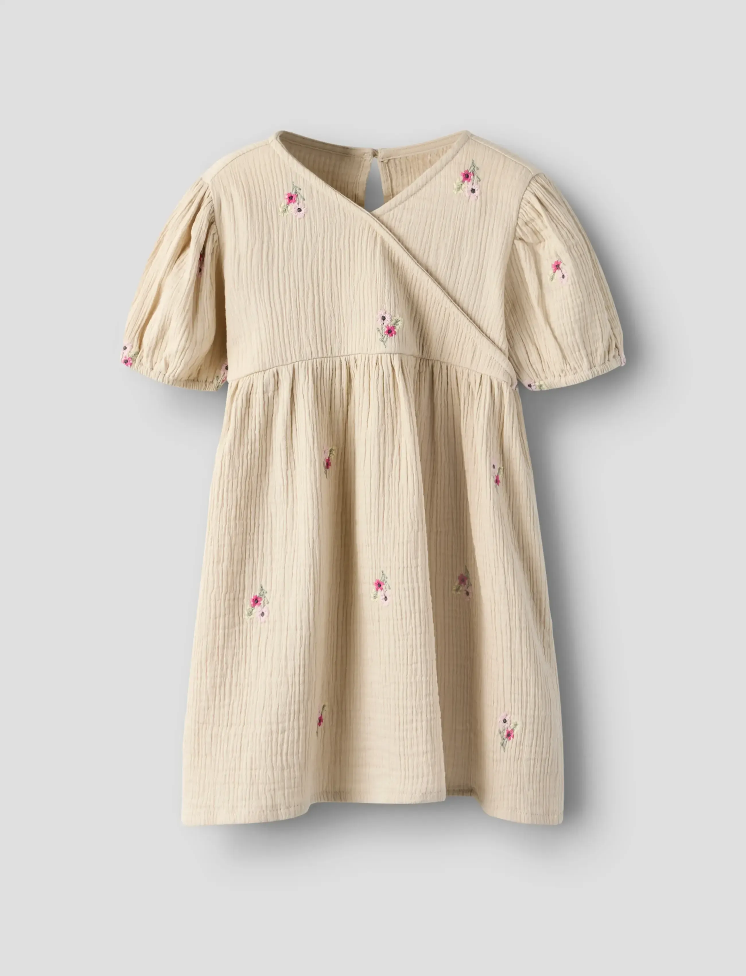 name it NMFDUNIANA SS DRESS - Kjoler - PEYOTE / beige