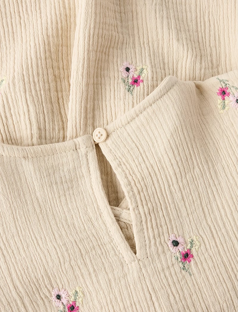 name it - NMFDUNIANA SS DRESS - kortærmede babykjoler - peyote - 3