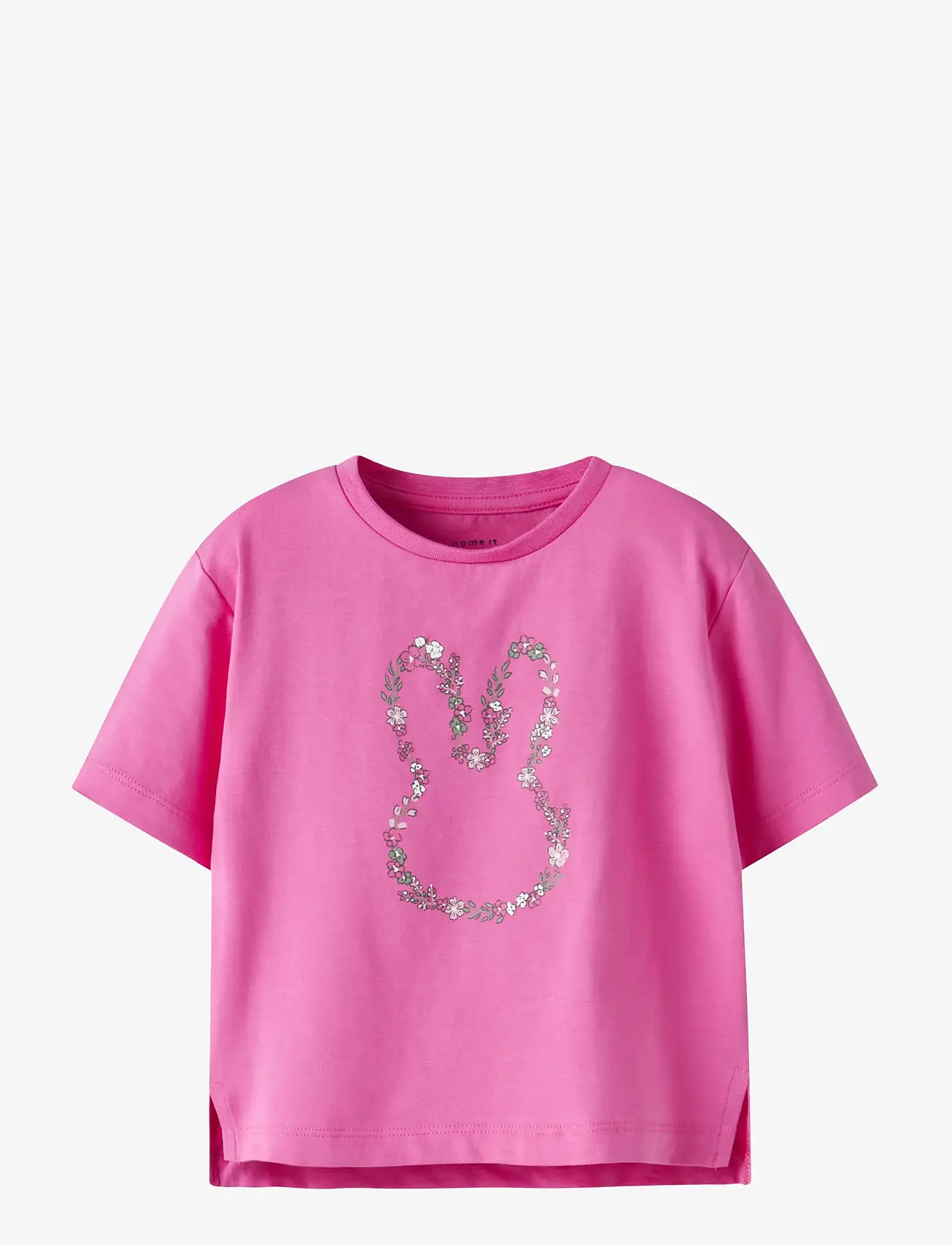 name it - NMFDENEAS SS NREG TOP - kortærmede t-shirts - strawberry moon - 0