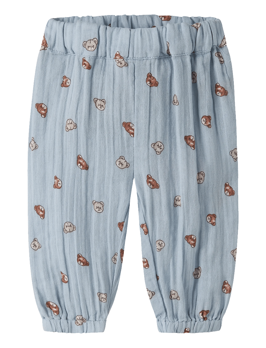name it - NBMDUTTY PANT - bukser - blue fog - 0