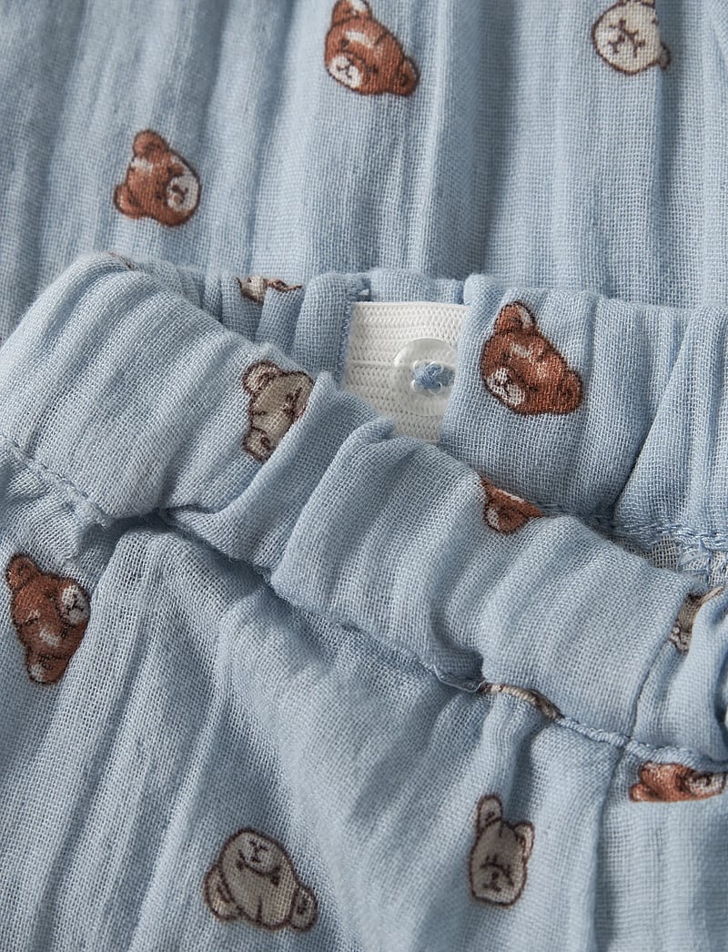 name it - NBMDUTTY PANT - babybukser - blue fog - 2