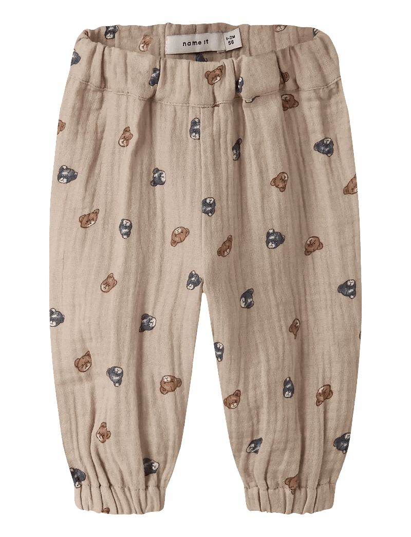 name it - NBMDUTTY PANT - babyhosen - chateau gray - 0