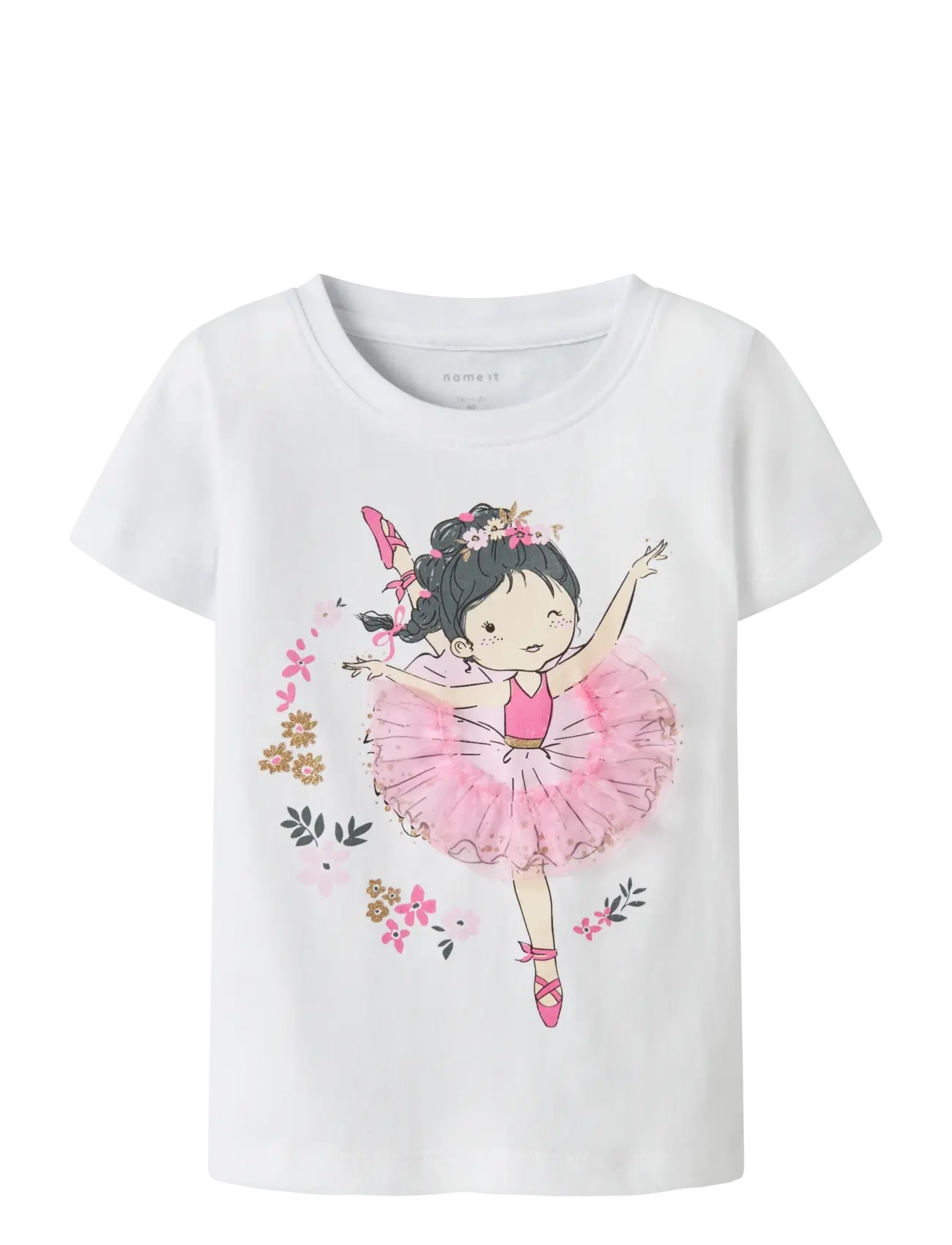 name it NMFDEPPA SS TOP BOX - Kleidung - BRIGHT WHITE / white