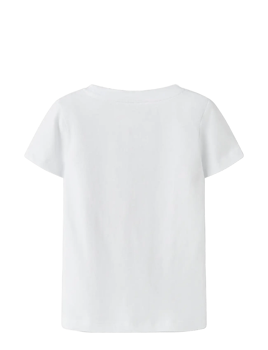 name it - NMFDEPPA SS TOP BOX - kortærmede t-shirts - bright white - 1