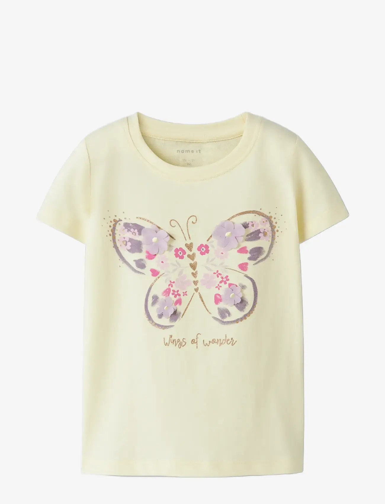 name it - NMFDEPPA SS TOP BOX - kurzärmelige - pear sorbet - 2