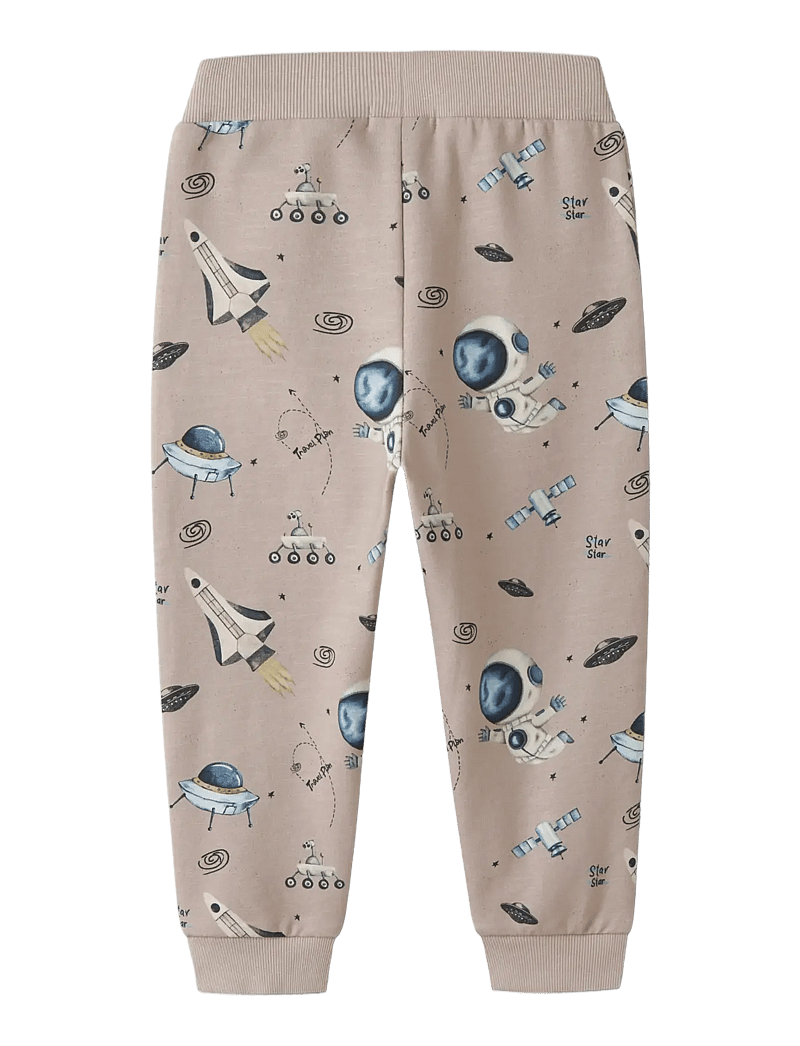 name it - NMMDACE NREG SWEAT PANT UNB BOX - jogginghosen - chateau gray - 2