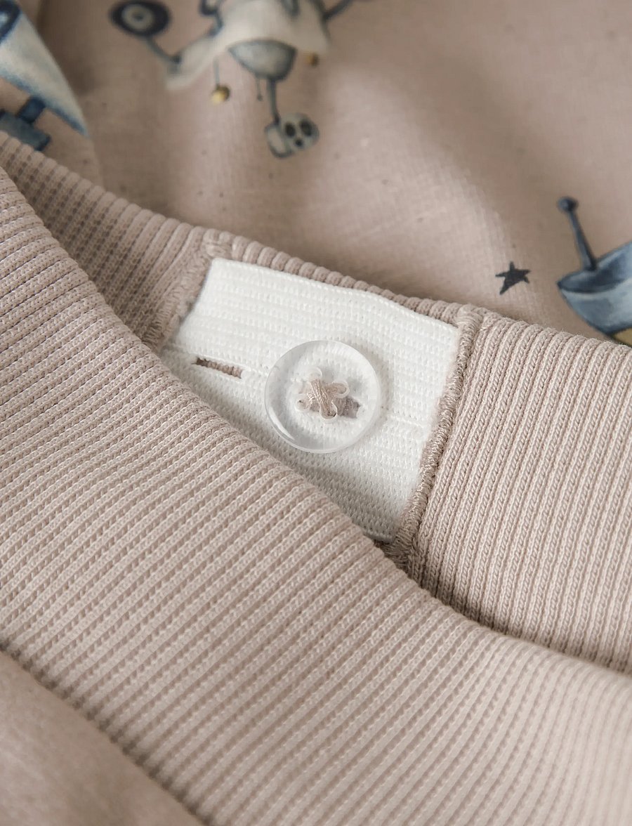 name it - NMMDACE NREG SWEAT PANT UNB BOX - jogginghosen - chateau gray - 3