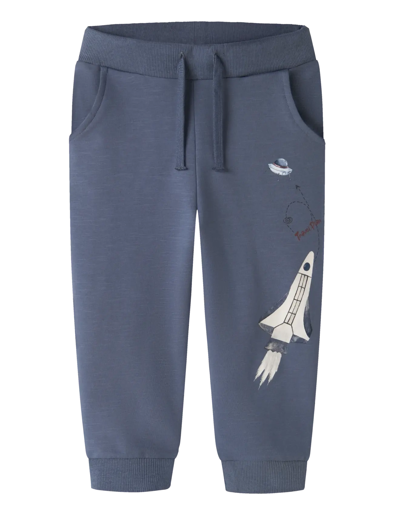 name it - NMMDACE NREG SWEAT PANT UNB BOX - jogginghosen - vintage indigo - 0