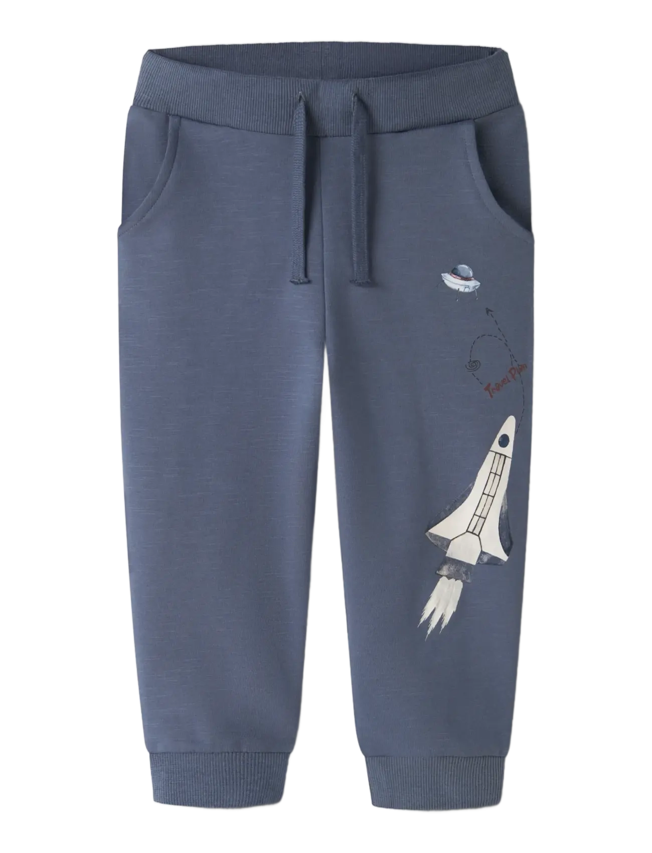 name it - NMMDACE NREG SWEAT PANT UNB BOX - jogginghosen - vintage indigo - 2
