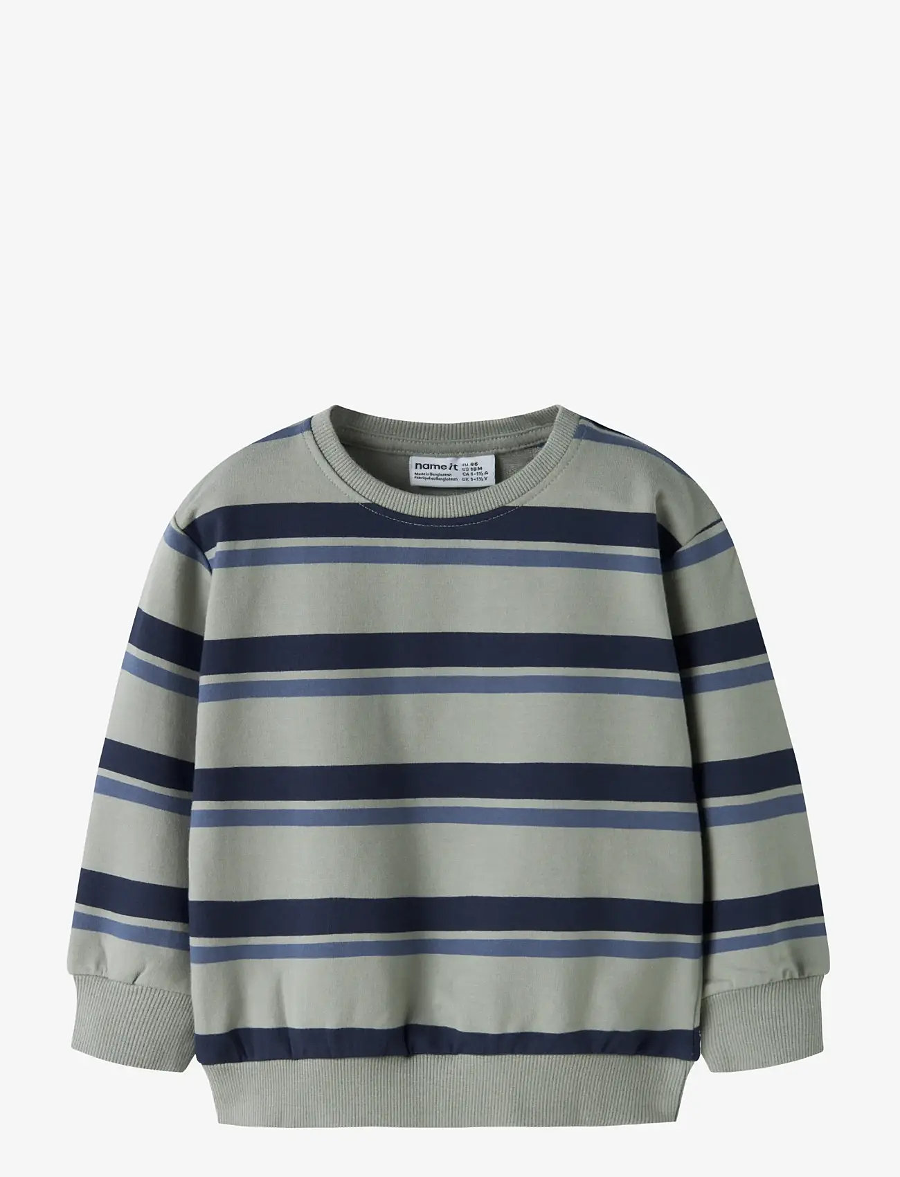 name it - NMMDAKO LS NREG SWEAT UNB - shadow - 0