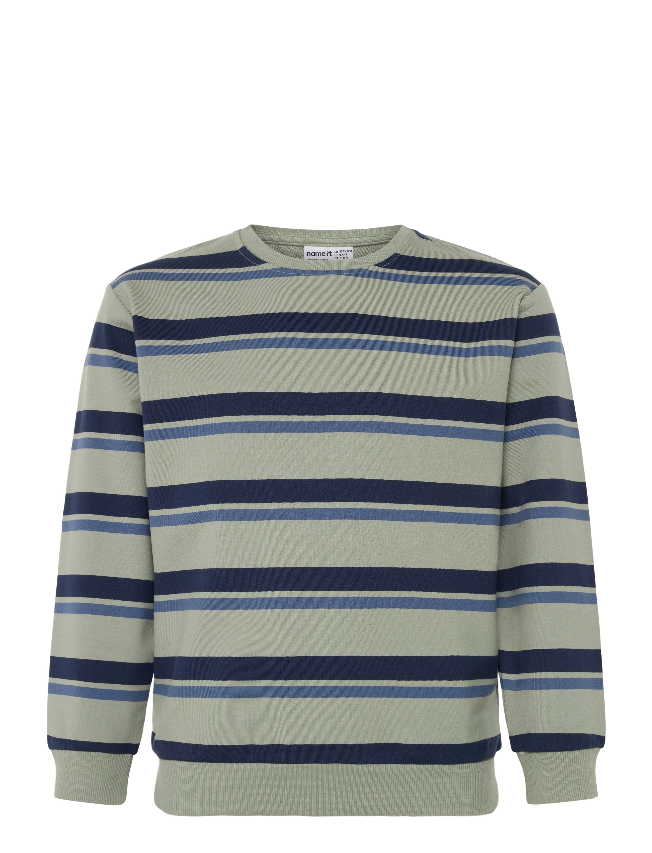 name it NMMDAKO LS NREG SWEAT UNB - Baby 44-92 - SHADOW / grey