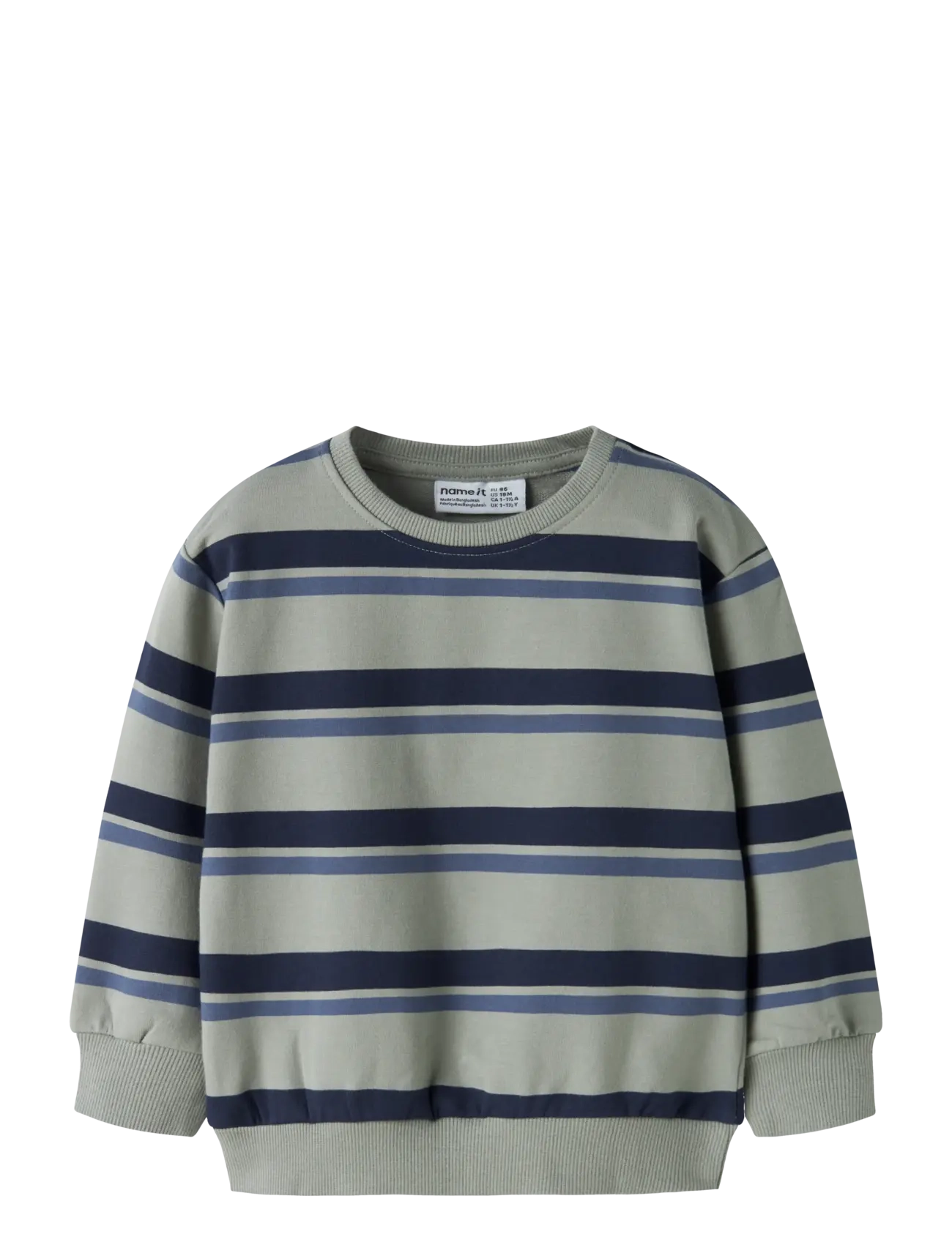 name it NMMDAKO LS NREG SWEAT UNB - Sweatshirts & Kapuzenpullover - SHADOW / grey