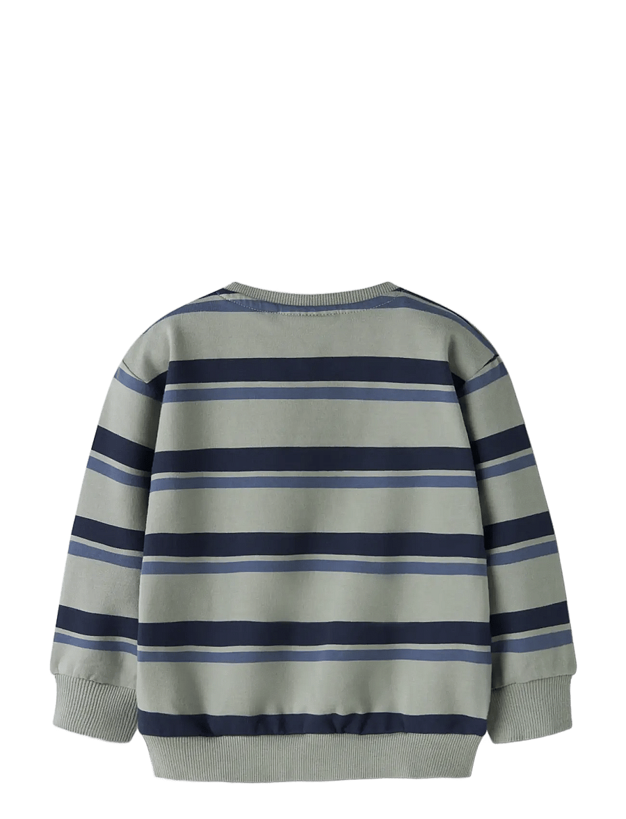 name it - NMMDAKO LS NREG SWEAT UNB - sweatshirts - shadow - 1