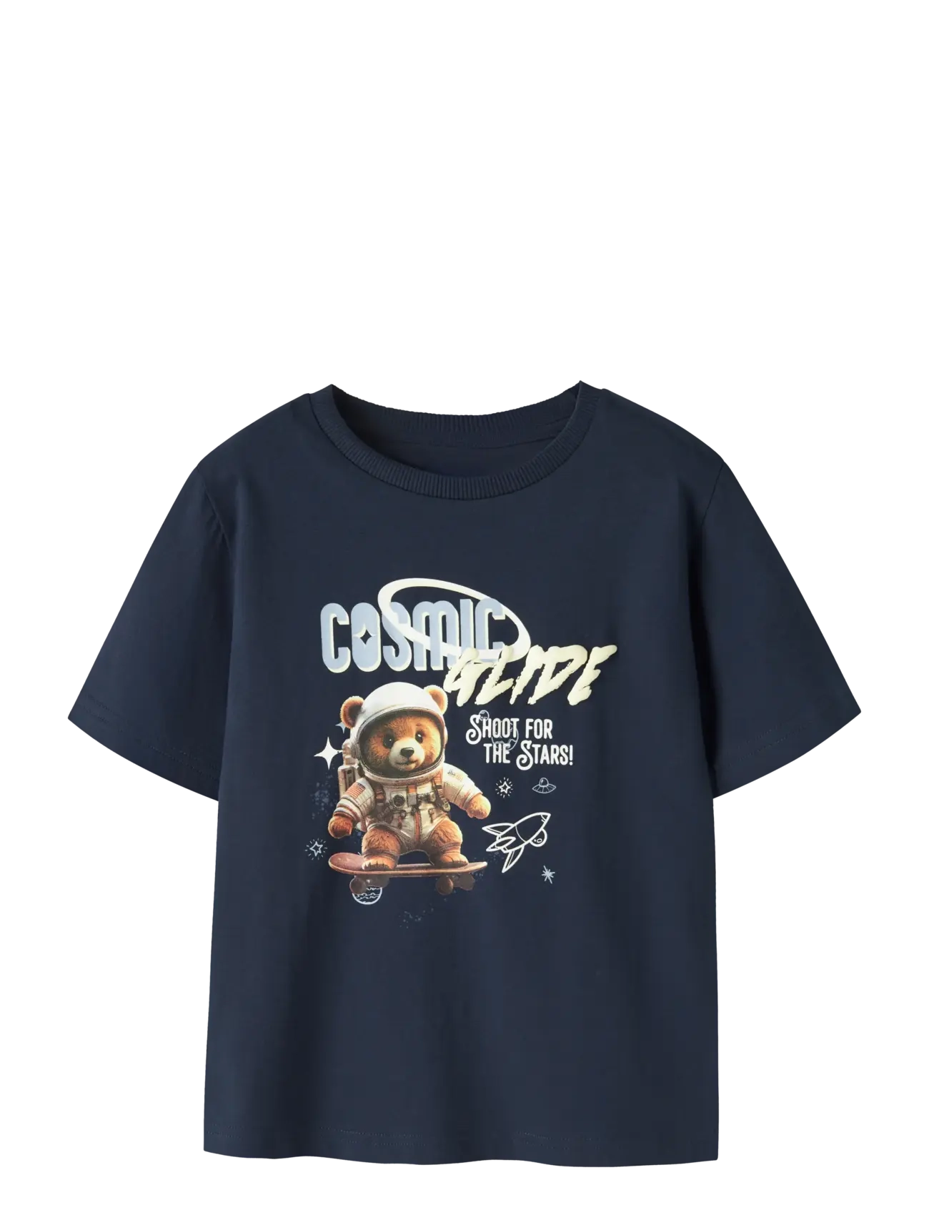 name it NMMDIFUS SS NREG TOP BOX - Overdele - NAVY BLAZER / navy