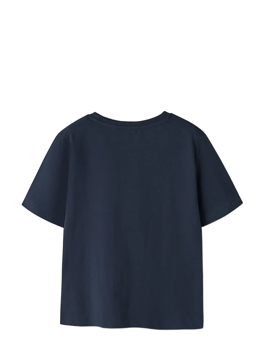 name it - NMMDIFUS SS NREG TOP BOX - kurzärmelige - navy blazer - 2