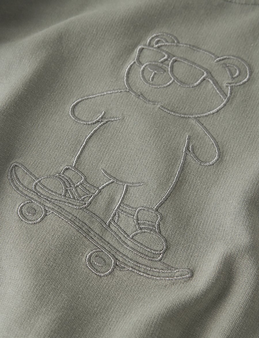 name it - NMMDALK LS NREG SWEAT UNB - sweatshirts - shadow - 2