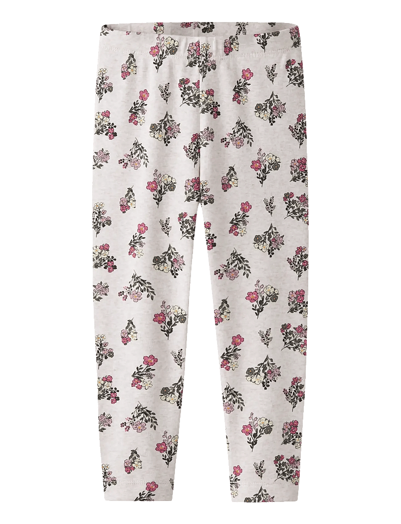 name it - NMFDORITTA LEGGING - leggings - peyote melange - 0