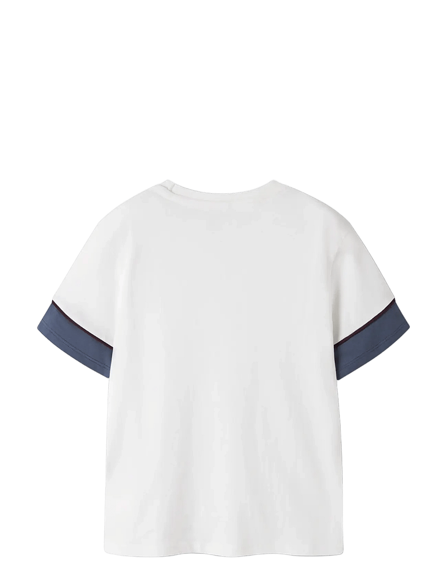 name it - NKMDEKU SS NREG TOP - kortærmede t-shirts - cloud dancer - 1