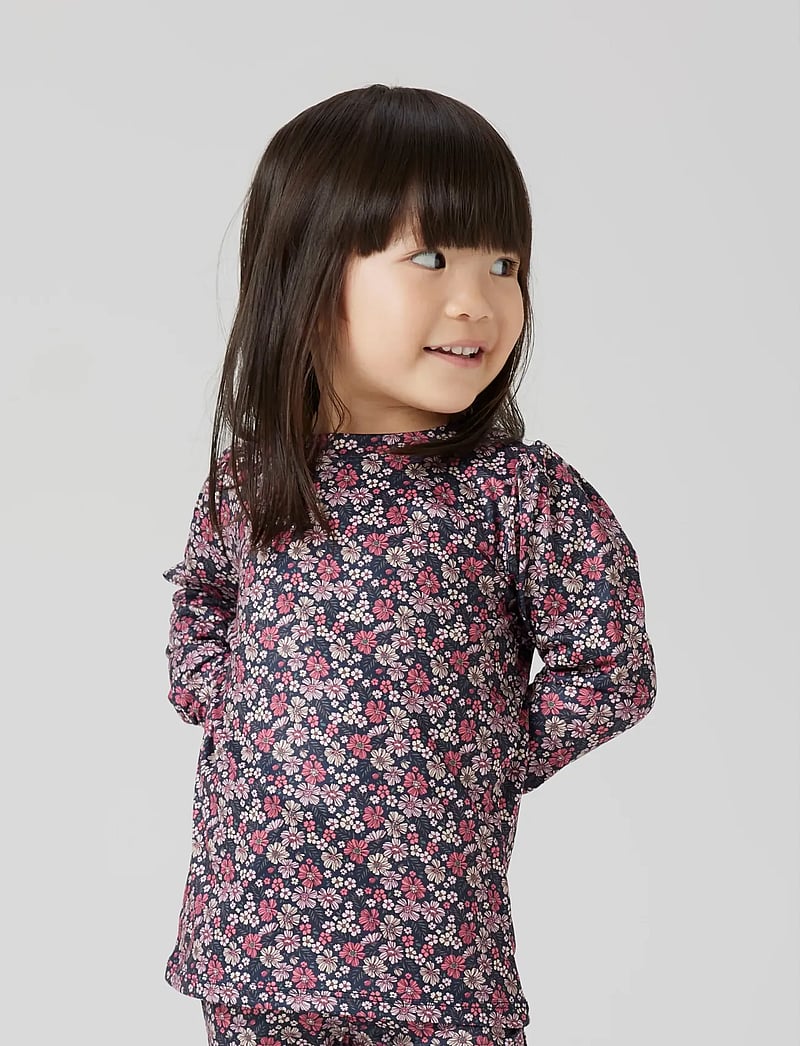 name it - NMFLUNI LS TOP - long-sleeved t-shirts - navy blazer - 3