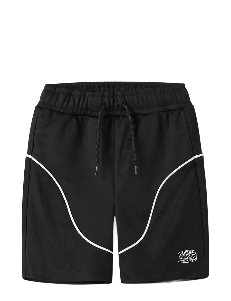 name it - NKMDIMSO NREG SHORTS - sweatshorts - black - 1