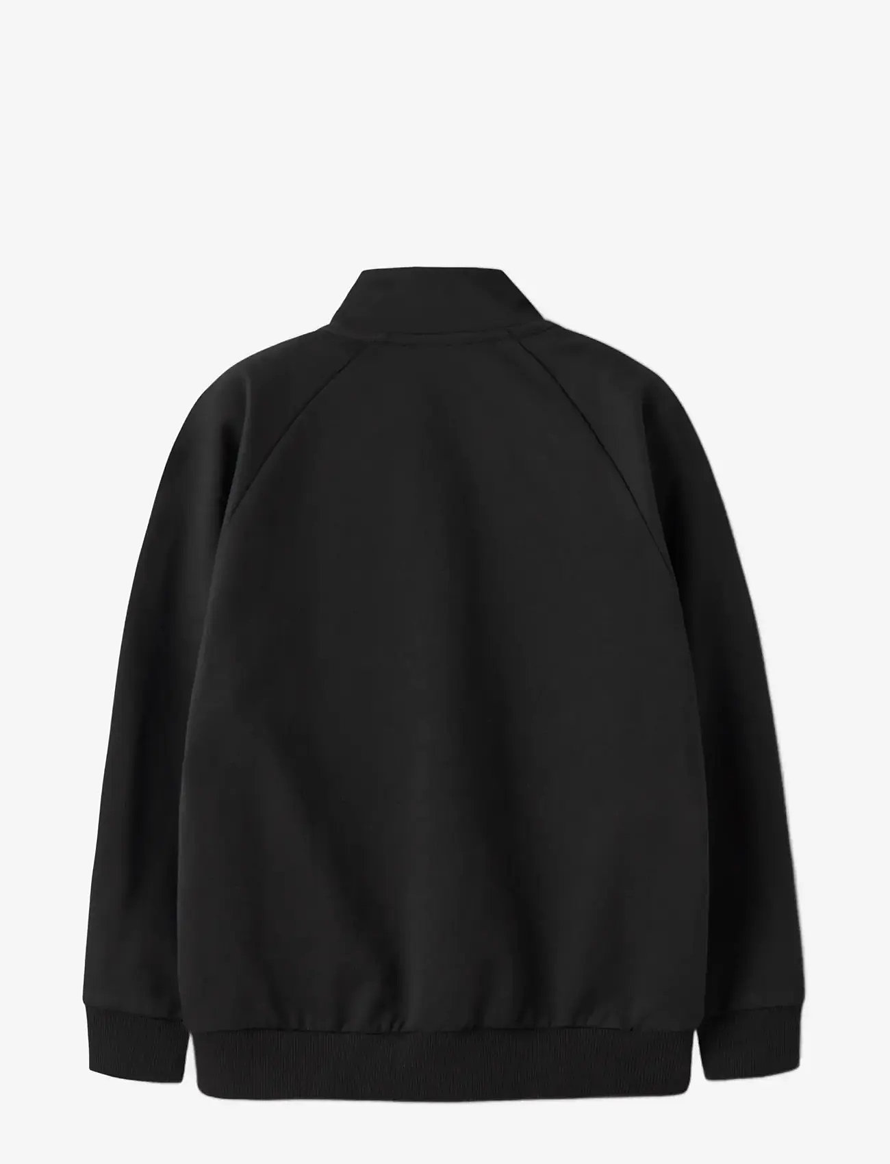 name it - NKMDINUN LS NREG SWEAT CARD UNB - sweatshirts - black - 2