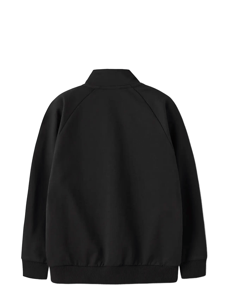 name it - NKMDINUN LS NREG SWEAT CARD UNB - sweatshirts - black - 2