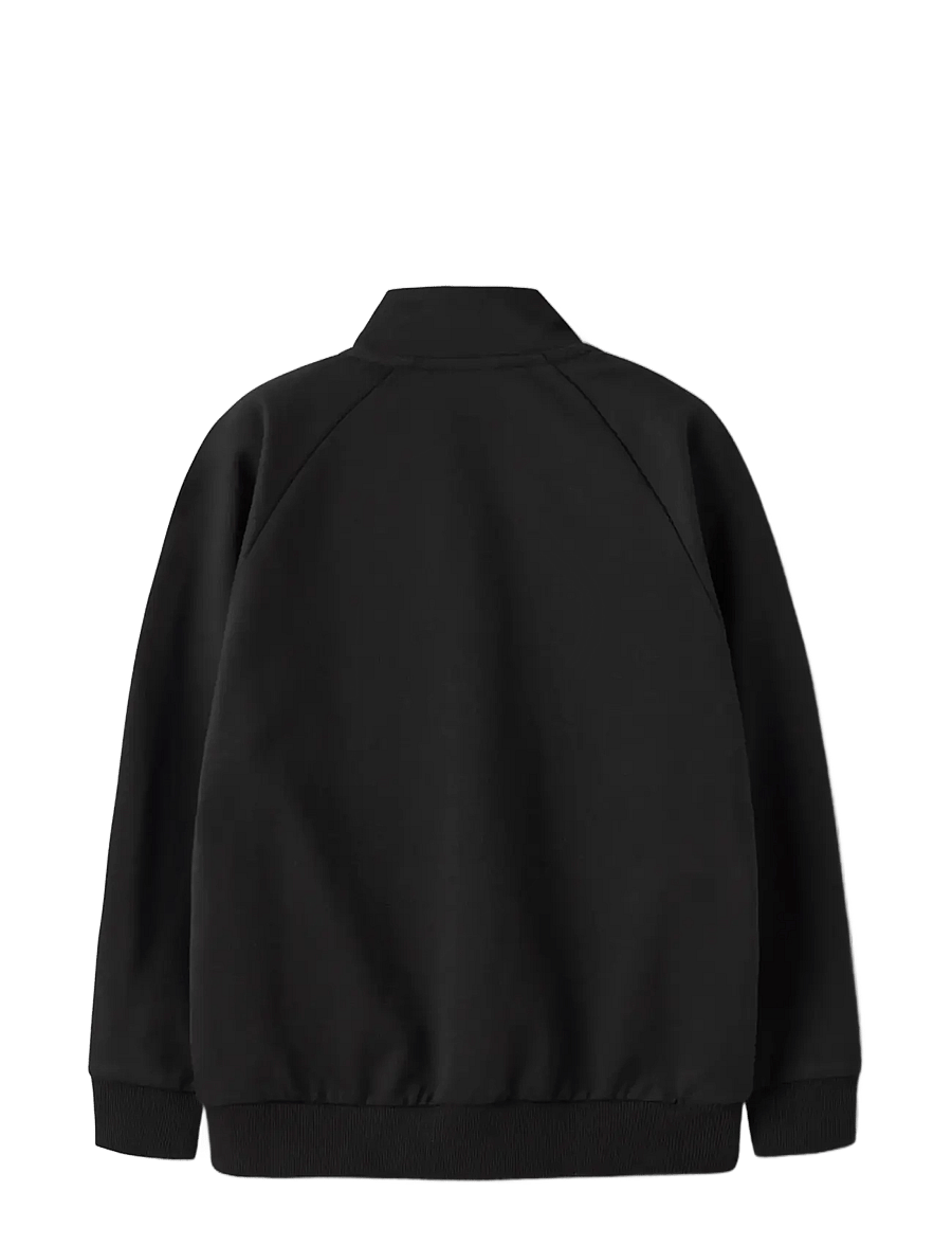 name it - NKMDINUN LS NREG SWEAT CARD UNB - sweatshirts - black - 2