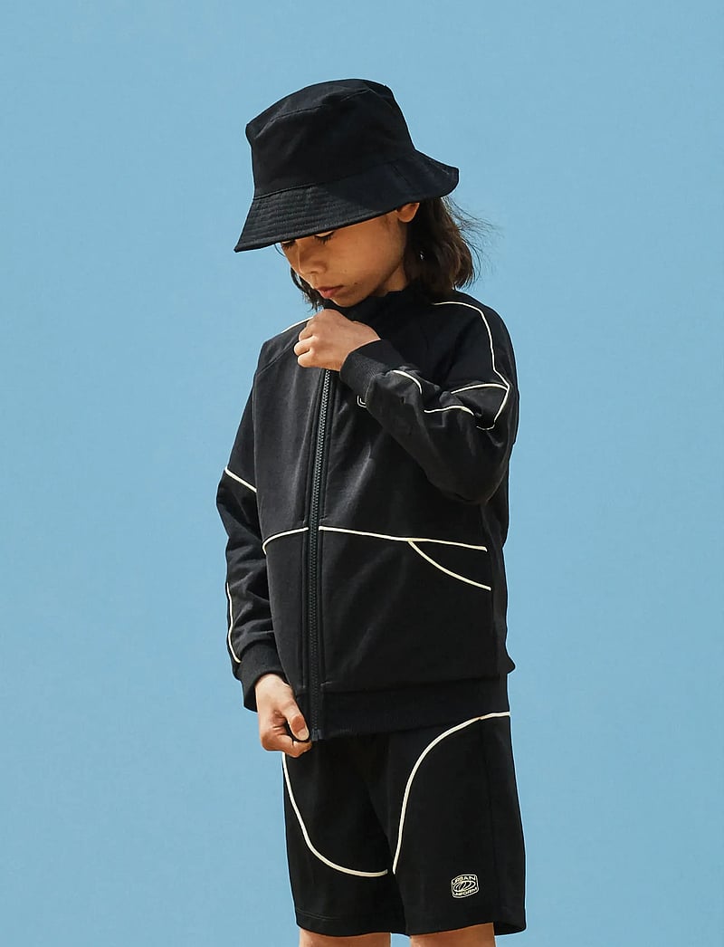 name it - NKMDINUN LS NREG SWEAT CARD UNB - sweatshirts - black - 3