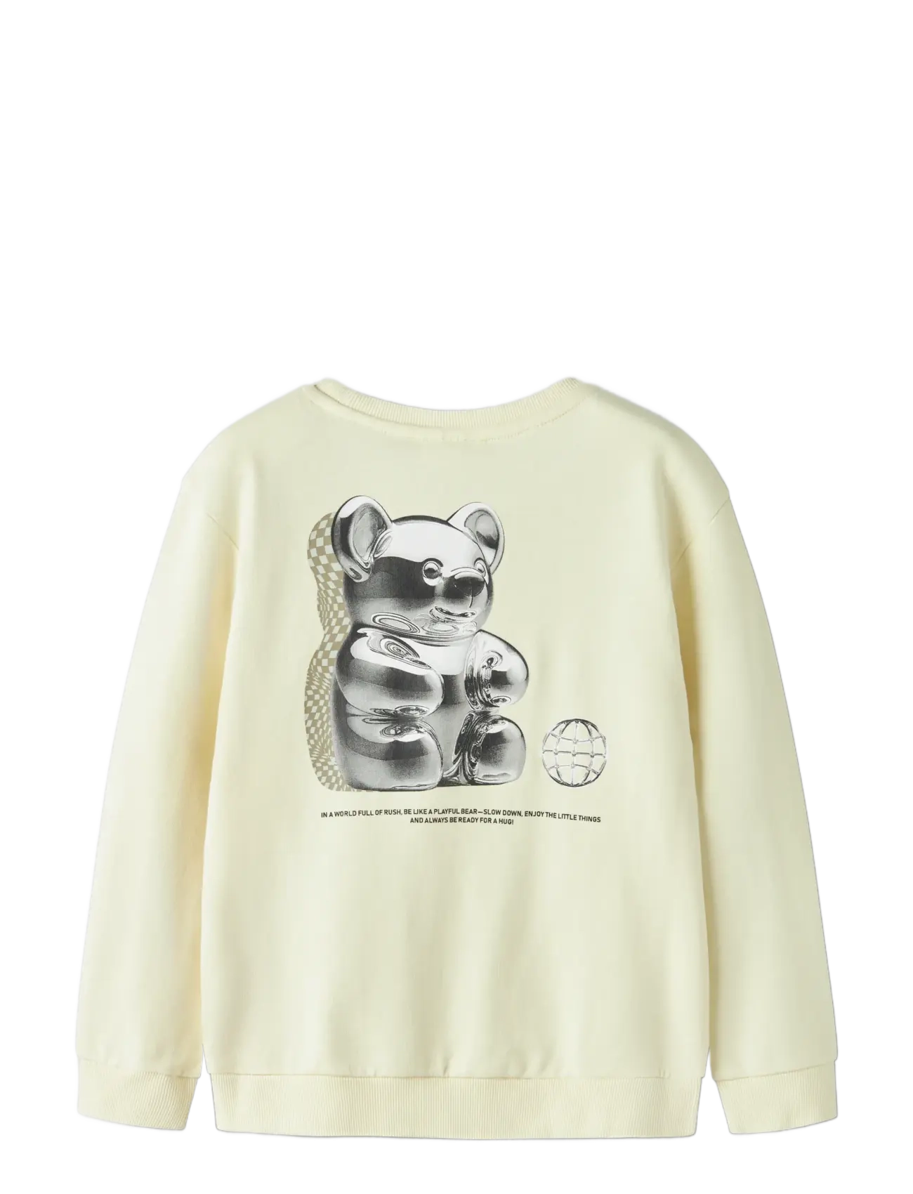 name it - NKMDIGU LS NREG SWEAT UNB - sporta džemperi - pear sorbet - 1