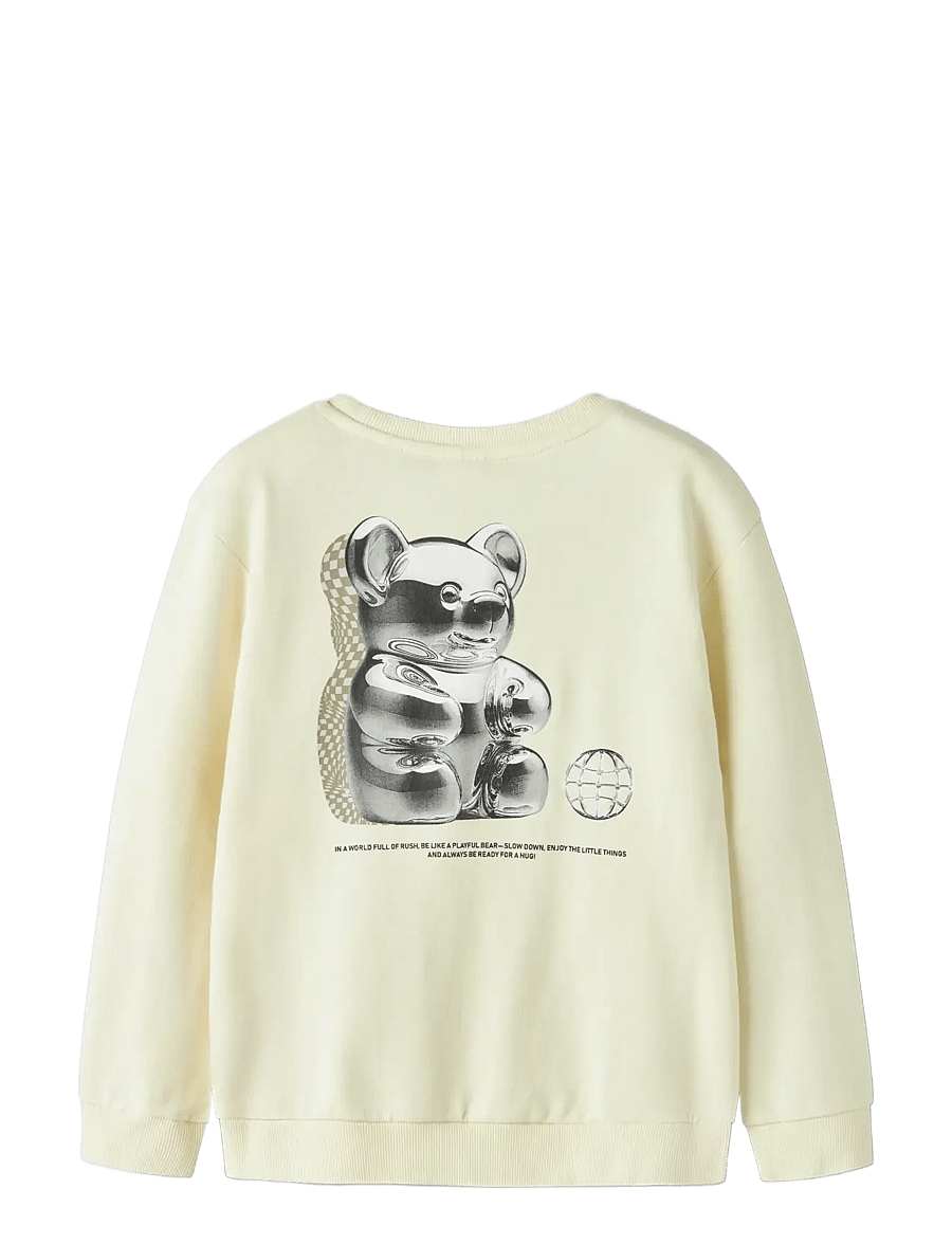 name it - NKMDIGU LS NREG SWEAT UNB - sporta džemperi - pear sorbet - 1
