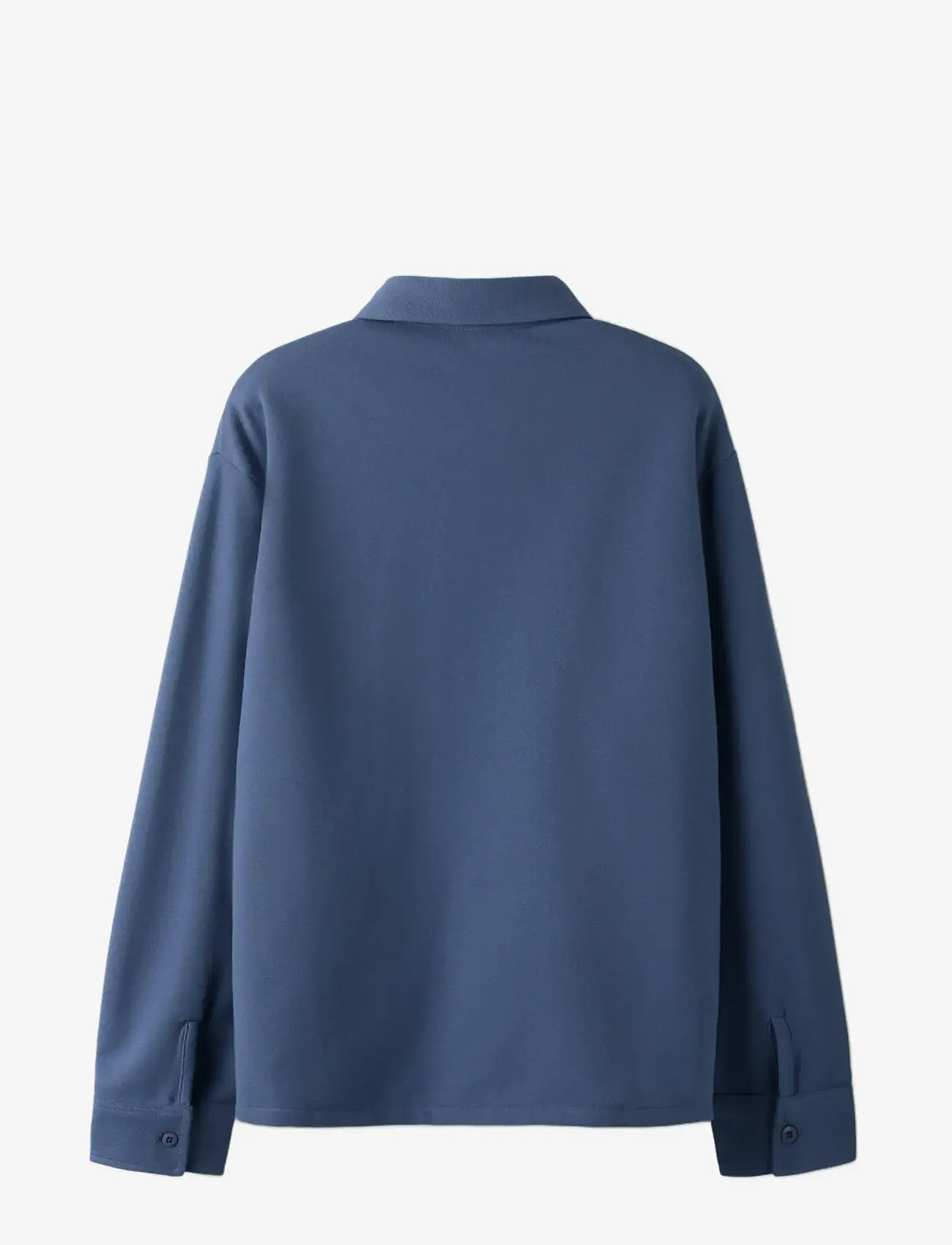 name it - NKMDARIN LS SWEAT OVERSHIRT UNB - sweatshirts - vintage indigo - 1