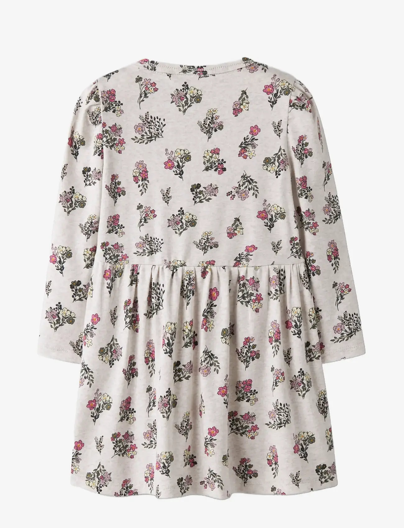 name it - NMFDORITTA LS DRESS - langærmede babykjoler - peyote melange - 1