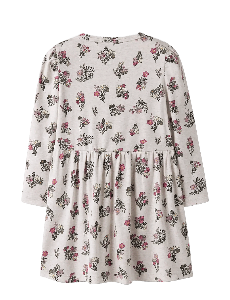 name it - NMFDORITTA LS DRESS - langærmede babykjoler - peyote melange - 1