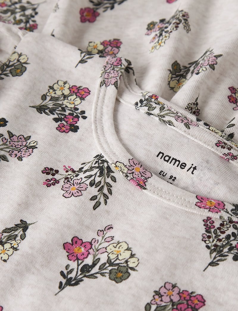 name it - NMFDORITTA LS DRESS - langærmede babykjoler - peyote melange - 5