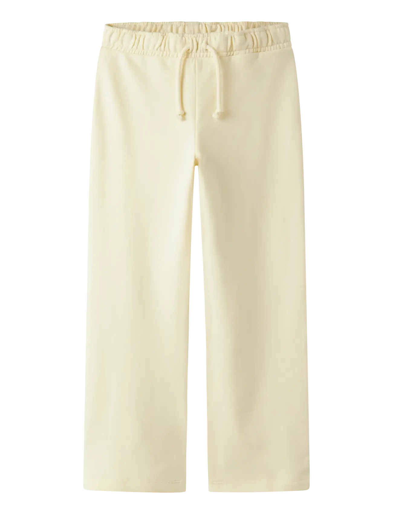 name it NKFDIVORA WIDE SWEAT PANT UNB - 4 for 3 - PEAR SORBET / yellow
