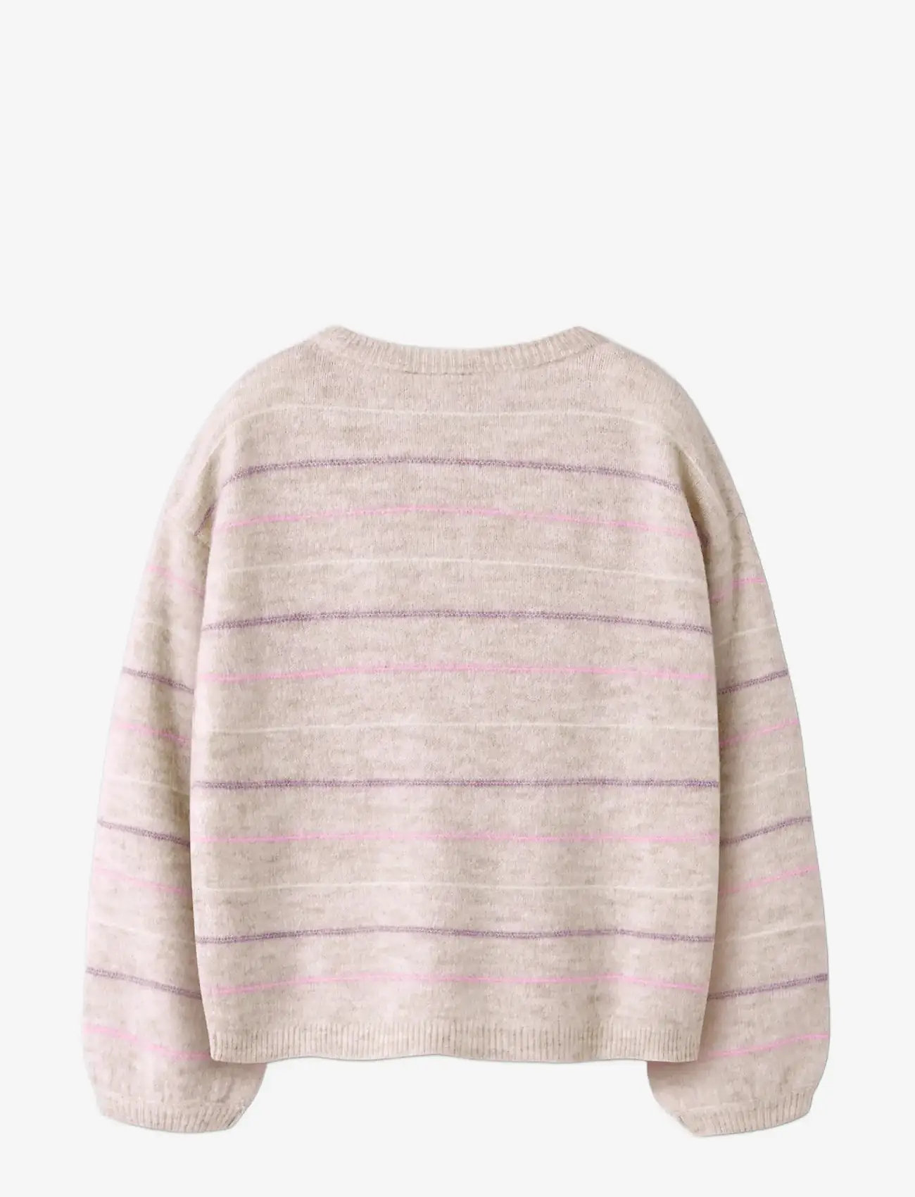 name it - NKFDOTTO LS LOOSE KNIT - pullover - peyote melange - 1