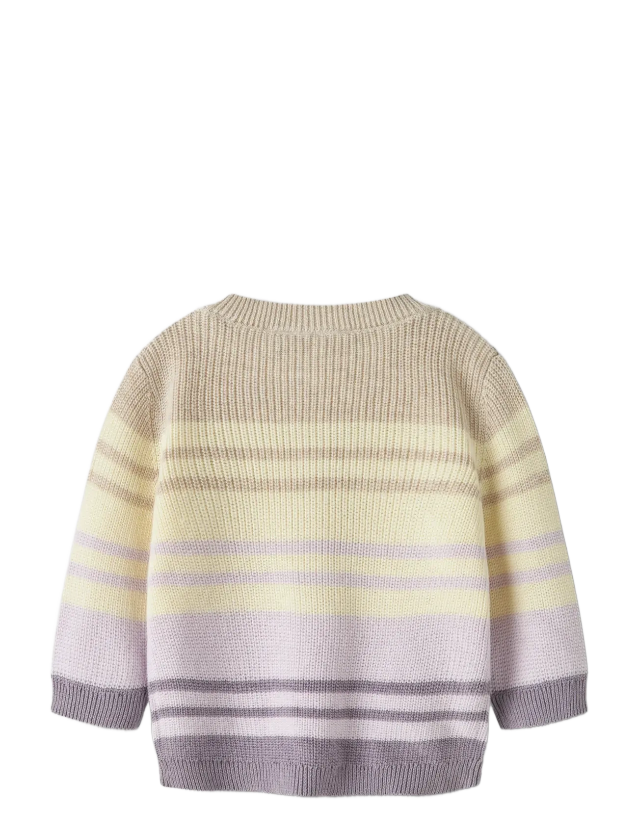name it - NBFDIONA LS KNIT CARD - cardigans - peyote melange - 1