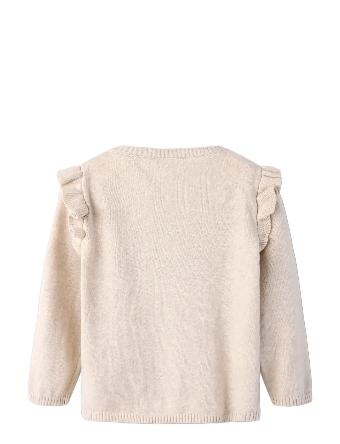 name it - NMFDUNIAJA LS KNIT CARD - cardigans - peyote melange - 1